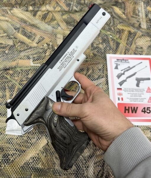 WEIHRAUCH HW 45 SİLVER STAR HAVALI TABANCA