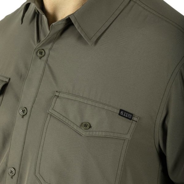5.11 MARKSMAN L/S YESIL GOMLEK