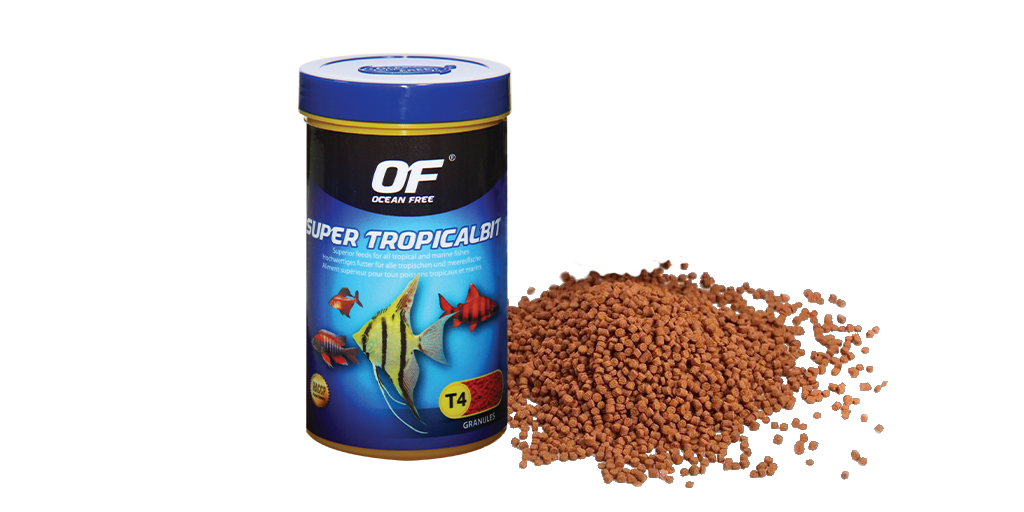 OF® Super Series Fish Feeds (T4- Super Tropicalbit) Kaliteli Balık Yemi 280Ml/70Gr.
