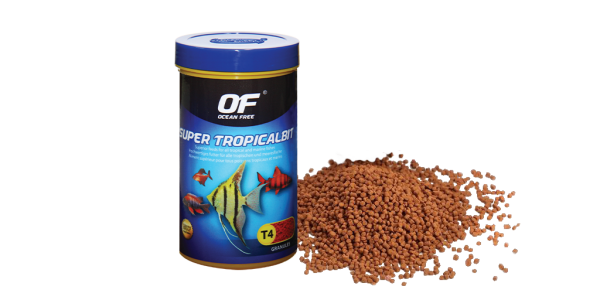 OF® Super Series Fish Feeds (T4- Super Tropicalbit) Kaliteli Balık Yemi 280Ml/70Gr.