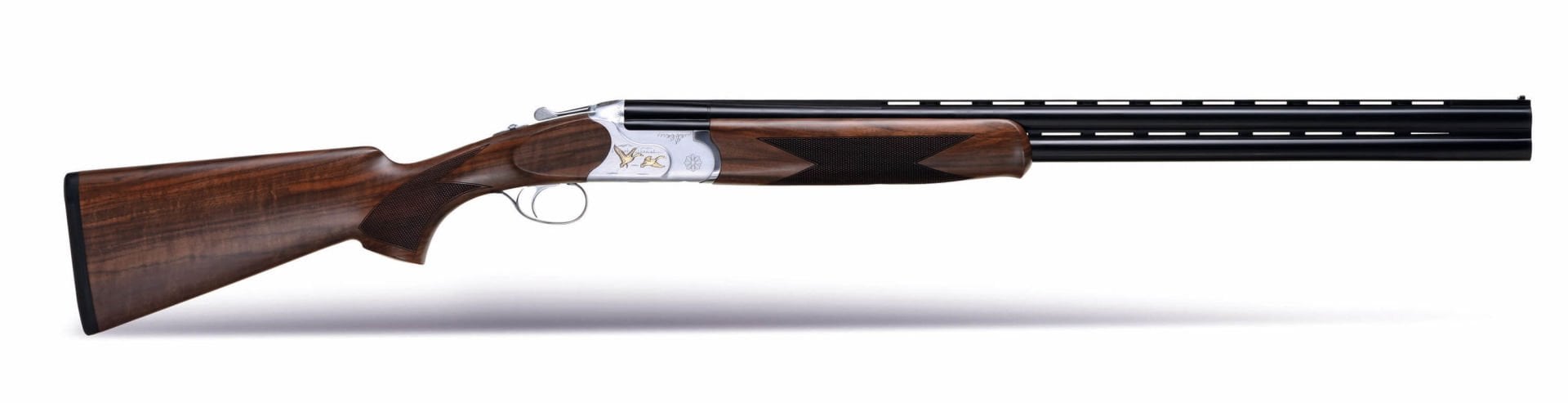 Huğlu 103 CE 12/20 Cal. Beyaz Süperpoze Av Tüfeği