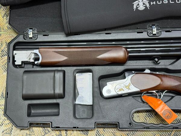 Huğlu 103 CE 12/20 Cal. Beyaz Süperpoze Av Tüfeği