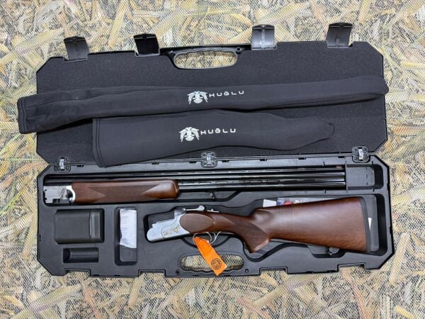 Huğlu 103 CE 12/20 Cal. Beyaz Süperpoze Av Tüfeği
