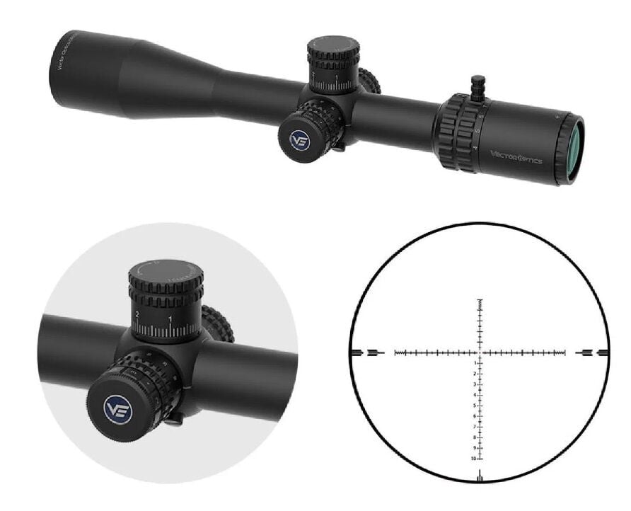 Vector Optics ORION PRO MAX 4-16x44 FFP MIL HD TÜFEK DÜRBÜNÜ SCFF-59