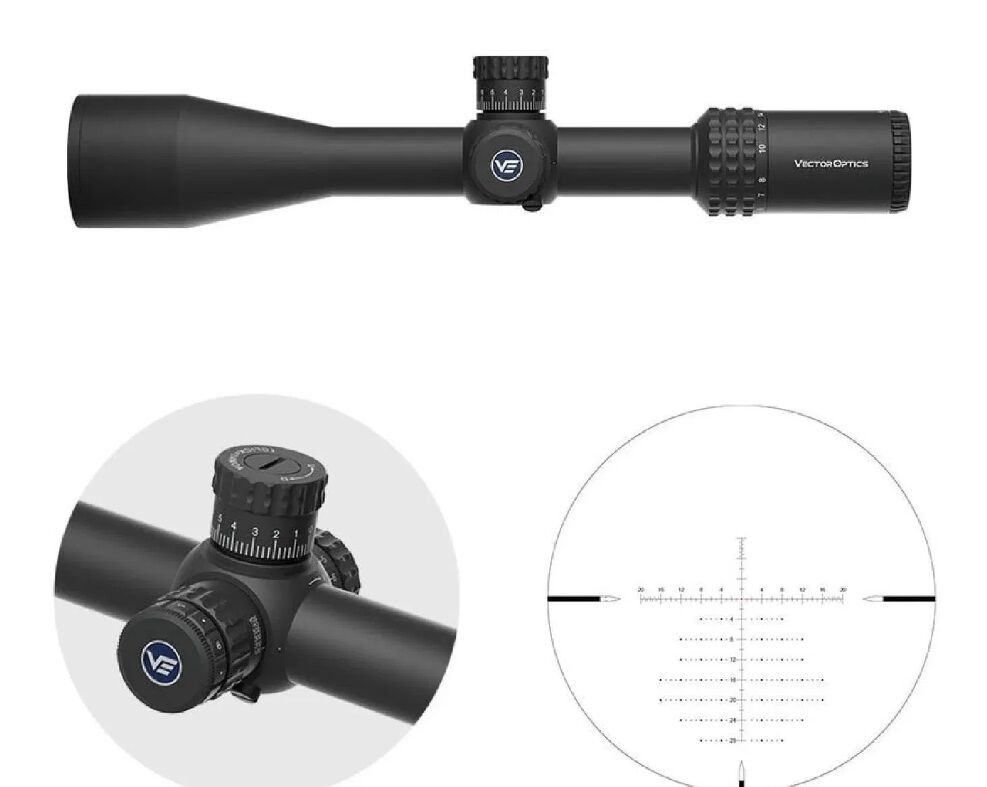 Vector Optics 30mm Sentinel GenII 4-16x50 SFP Tüfek Dürbünü SCOL-59
