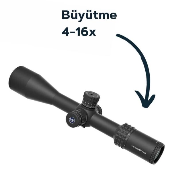 Vector Optics 30mm Sentinel GenII 4-16x50 SFP Tüfek Dürbünü SCOL-59