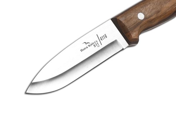 Bora 511 CB (4mm) Survivor Ceviz Saplı Bıçak
