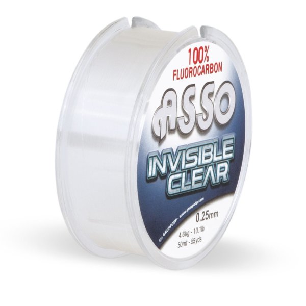 ASSO INVISIBLE CLEAR %100 FLUOROCARBON NO: 0.40 - 50MT