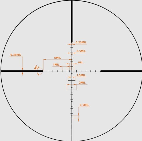 Victoptics SOI 4-12X40AO Havalı Tüfek Dürbünü VIOC-06