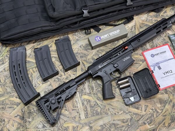 Hunt Group VM12 Siyah Şarjörlü Av Tüfeği