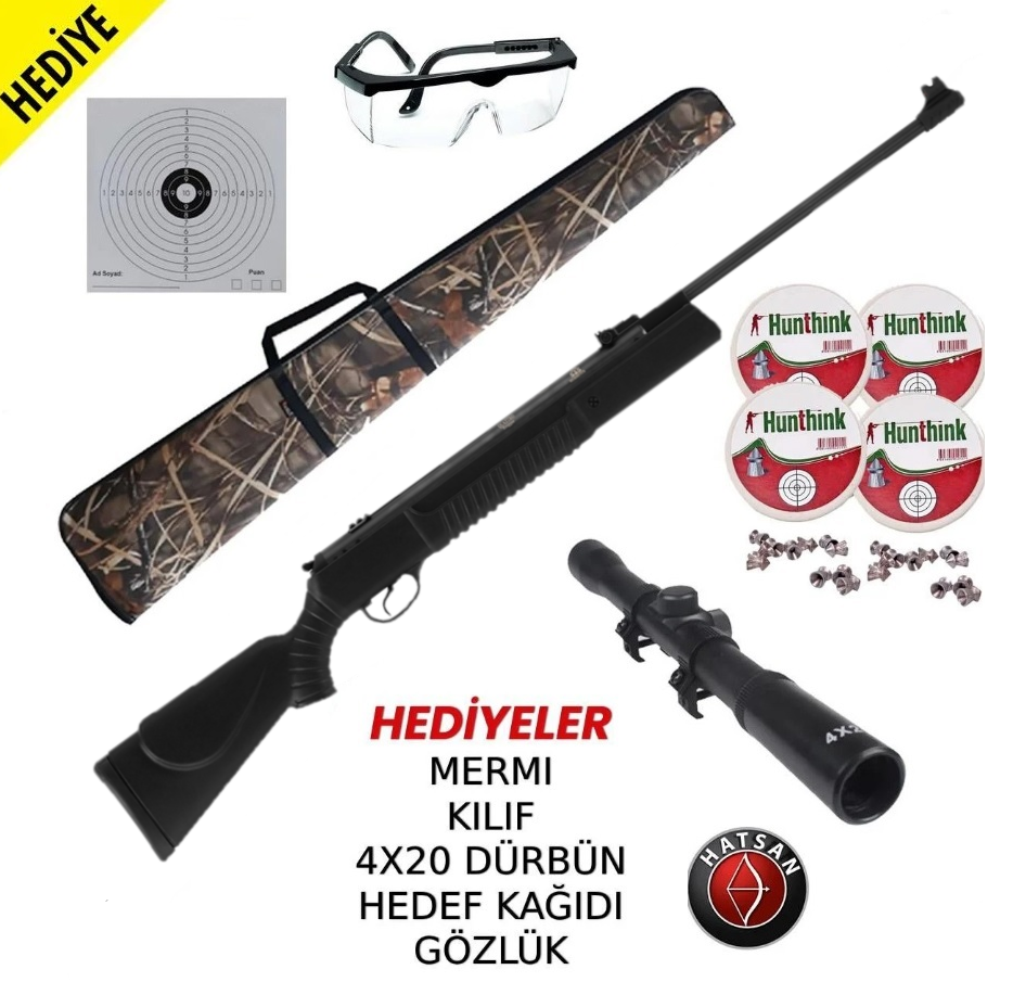 Hatsan Mod 80 Havalı Tüfek Seti