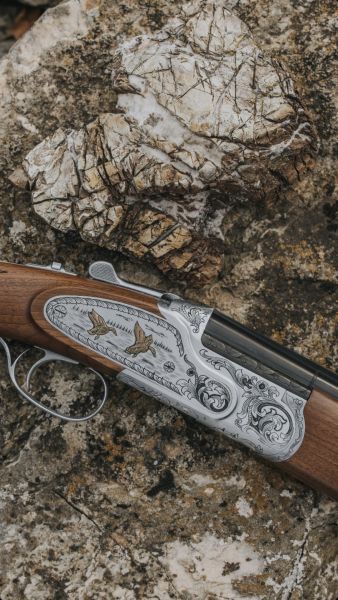 Huğlu 103 FE GR4 12/20 Cal. Süperpoze Av Tüfeği