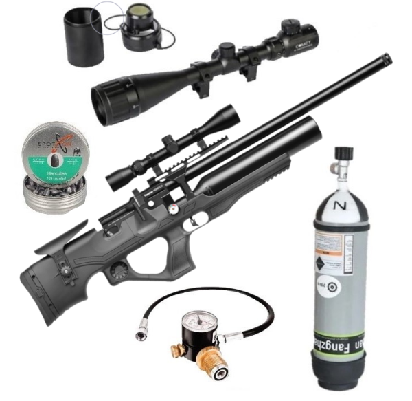 Kral Arms Puncher Knight S Pcp Havalı Tüfek (Combo) 3 Namlulu Set