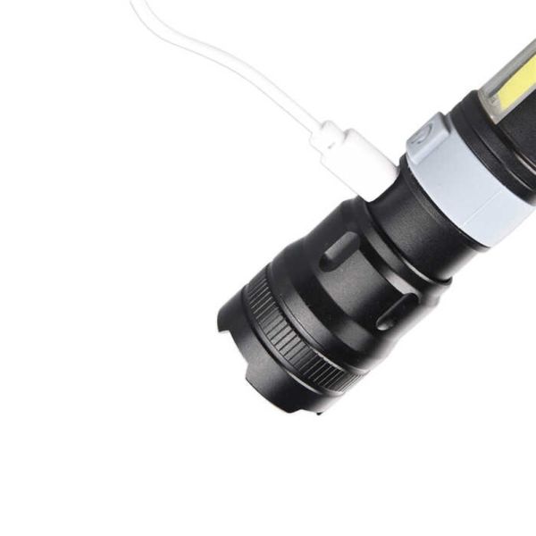 PT-4018 USB Şarjlı Fener