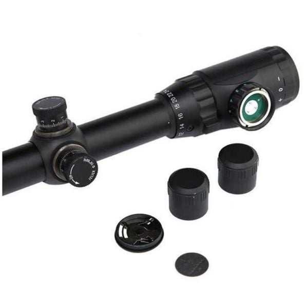 Spike 6-24x50 AOEG Tüfek Dürbünü Çift Işık Kırmızı Yeşil Kaynaklı Zoomlu