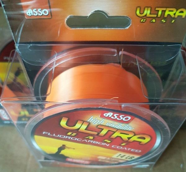 ASSO ULTRA CAST FLUOROCARBON COATED MİSİNA 300MT No: 0.26