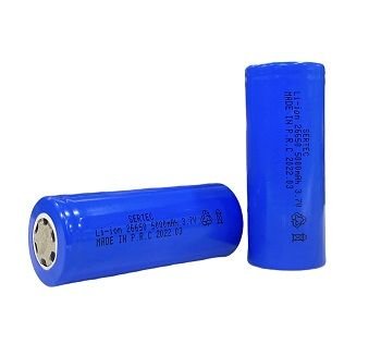 Sertec ICR26650 Li-Ion 3.7V 5000mAh Şarjlı Pil