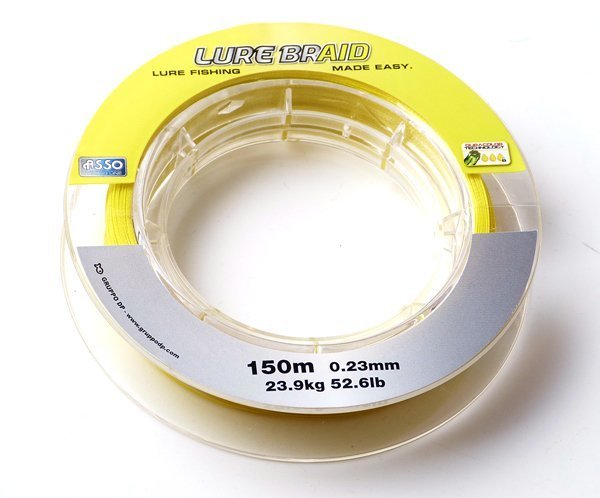ASSO PE 8X LURE BRAID 150 MT NO: 0,14MM / 150MT. / 21,10 LB