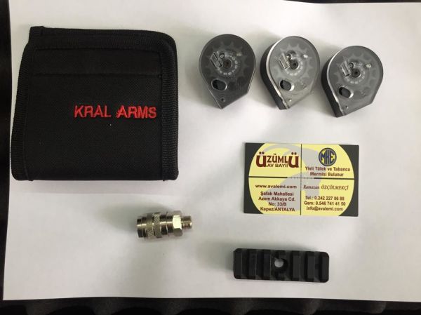Kral Arms Puncher Ekinoks W Pcp Havalı Tüfek Seti