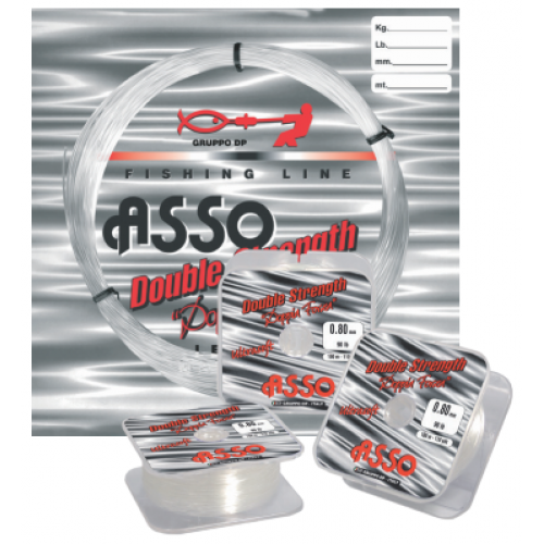 ASSO DOUBLE STRENGTH DOPPIA FORZA ULTRA SOFT  MAKARA MİSİNA 100 MT