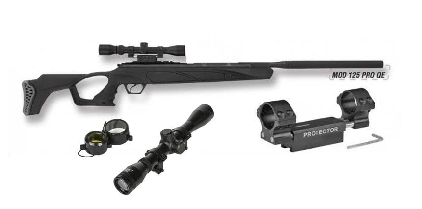Hatsan Mod 125 Pro QE Vortex Havalı Tüfek (4x32 Dürbün & Protector )