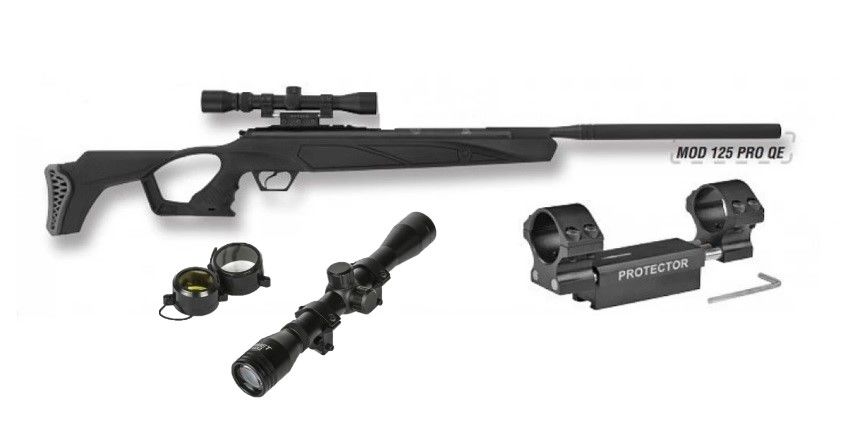 Hatsan Mod 125 Pro QE Vortex Havalı Tüfek (4x32 Dürbün & Protector )