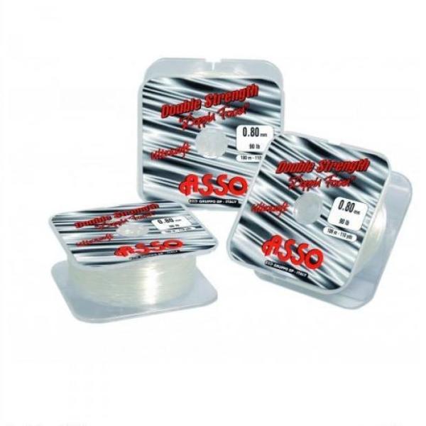 ASSO DOUBLE STRENGTH DOPPIA FORZA ULTRA SOFT  MAKARA MİSİNA 100 MT No: 0.65