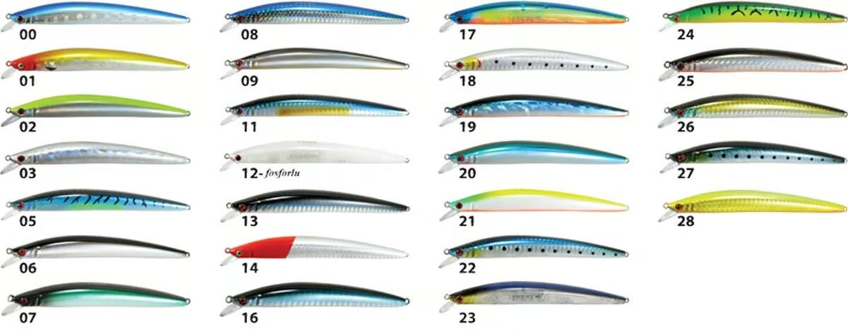 River Treble Devil Sahte Maket Balık 95F 9.5CM 7.5GR 0.5MT 00