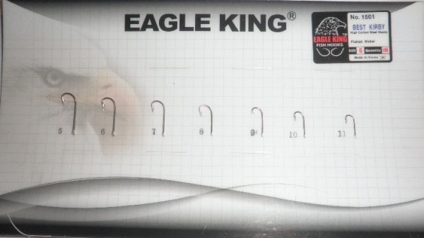 Eagle King 1501NI Çapraz Nikel Sinek İğne ( VMC 9224NI ) 9