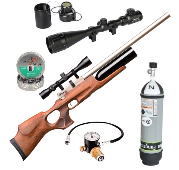 Kral Arms Puncher Auto Marine Pcp Havalı Tüfek Seti