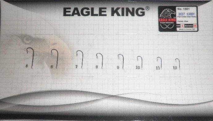Eagle King 1501BL Çapraz Siyah Sinek İğne (VMC 9224BL) 3