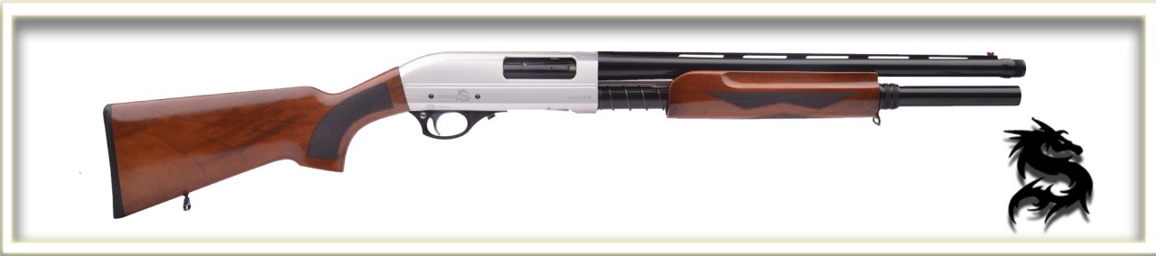 Dragon AS-1001 White Pompalı Av Tüfeği