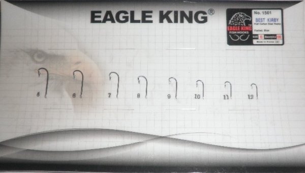 Eagle King 1501BL Çapraz Siyah Sinek İğne (VMC 9224BL) 6