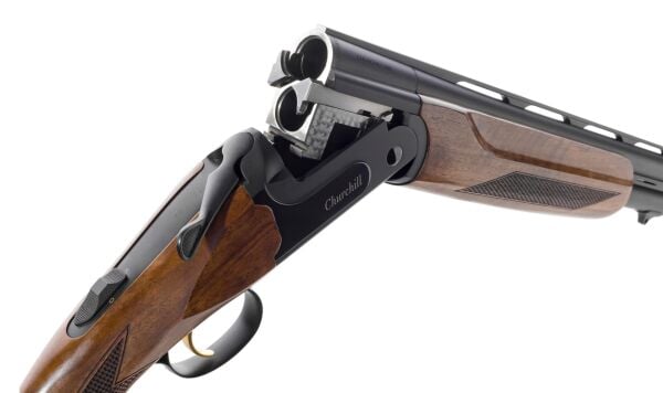 Akkar Churchill 206 Siyah 12 Cal. Süperpoze Av Tüfeği