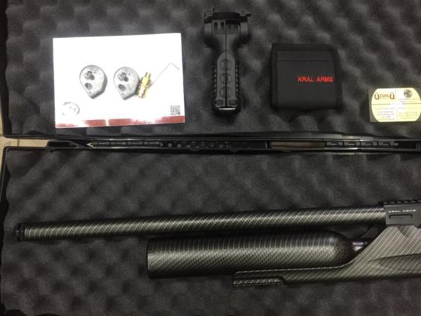 Kral Arms Puncher Bigmax X Karbon Kaplama Pcp Havalı Tüfek