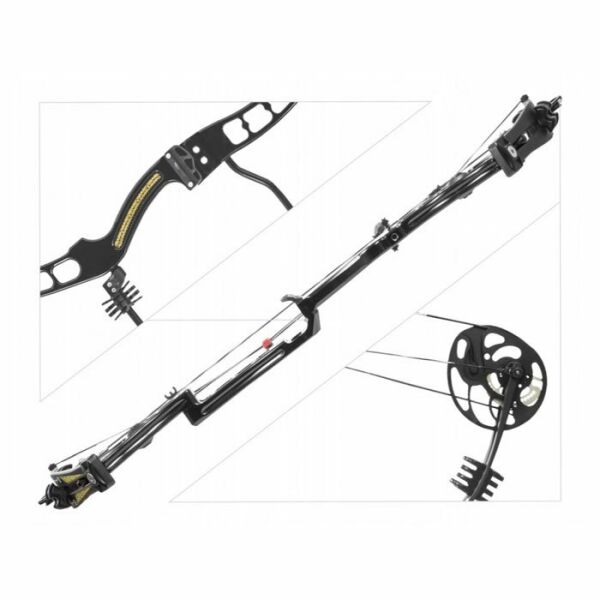 UMAREX Ek Axis Birleşik Ok ve Yay 60 Lbs Siyah