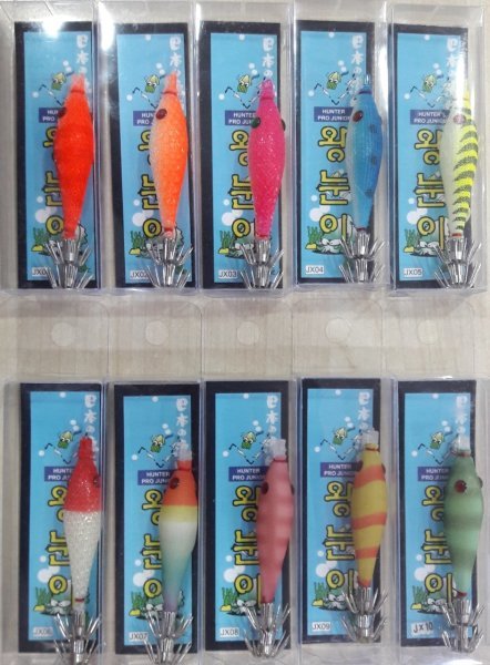 SILVERSTAR HUNTER PRO JUNIOR JX SİLİKON KALAMAR ZOKASI 7 CM 7CM - RENK JX-07