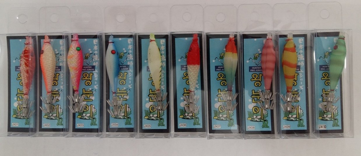 SILVERSTAR HUNTER PRO JUNIOR JX SİLİKON KALAMAR ZOKASI 7 CM 7CM - RENK JX-07