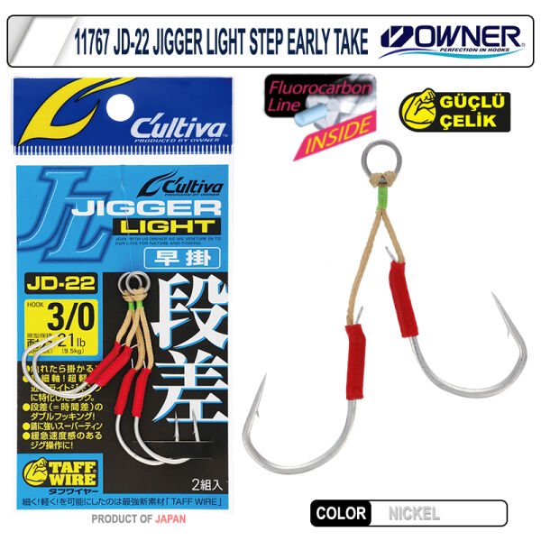 Cultiva 11767 JD-22 Jigger Light Step Early Take 4-0