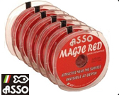 ASSO MAGIC RED INVISIBLE 100 MT 0.20