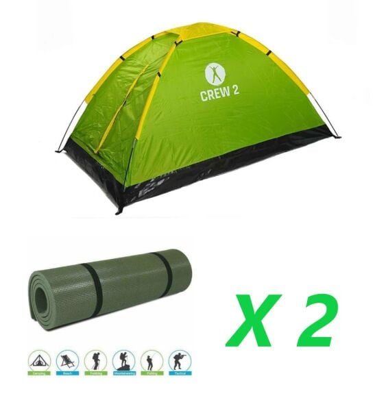 Upland Crew 2 Çadır 2 Kişilik Kamp Matı 2 Adet