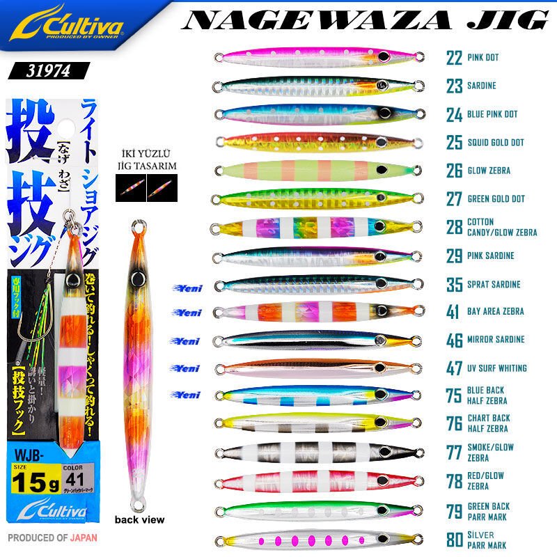 Cultiva 31974 Nagewaza Jig 15g 