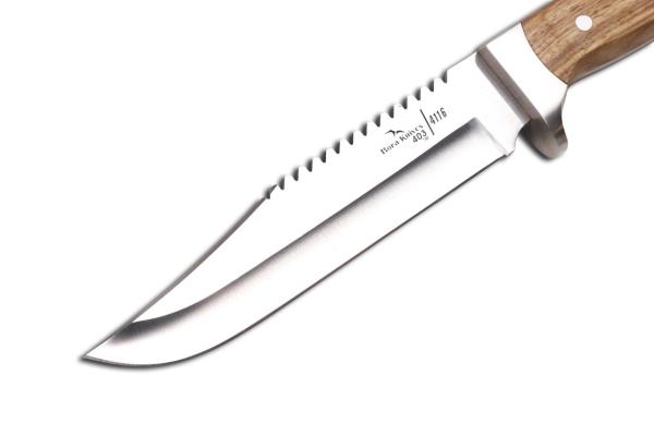 Bora 403 ZB Büyük Bowie Testereli Zeytin Saplı Bıçak