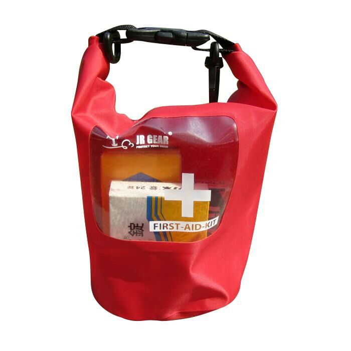 Jr Gear Su Geçirmez İlk Yardım Çantası-KIRMIZI S