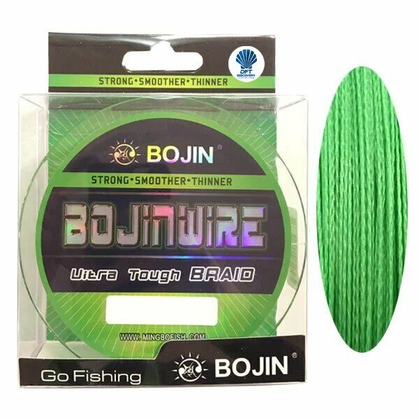DFT Bojin 4X  Braid İp Misina 0.70mm - 400m  Yeşil