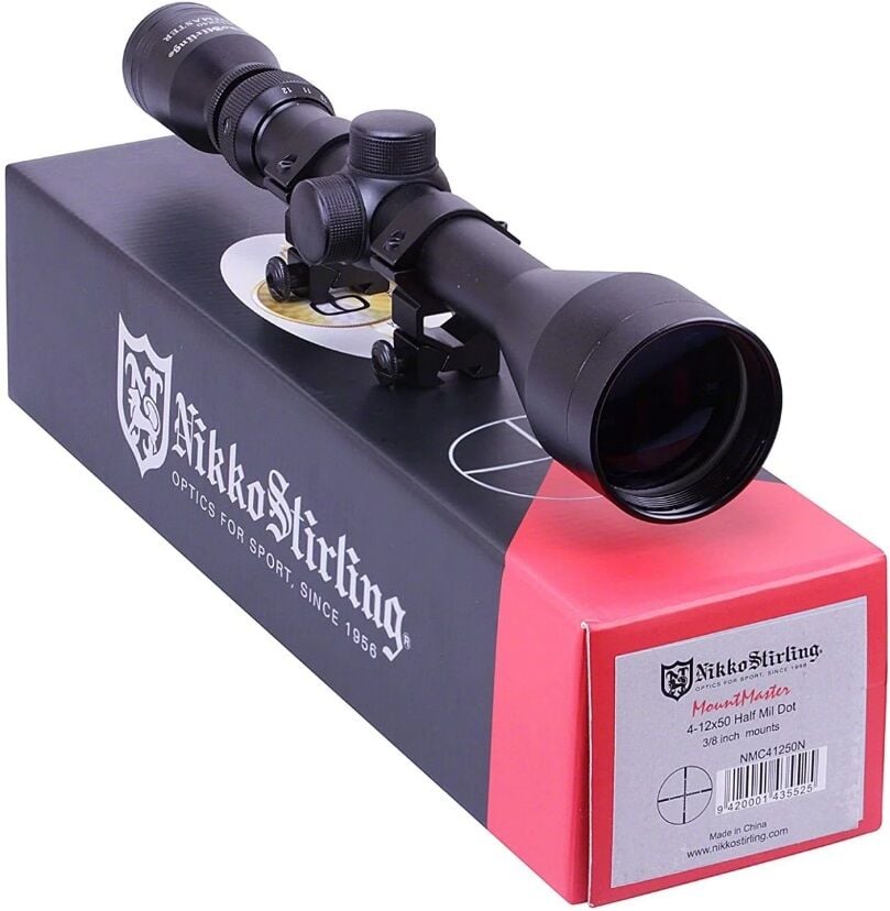 Nikko Stirling Mountmaster 4-12X50 ½ Mil-dot Tüfek Dürbünü