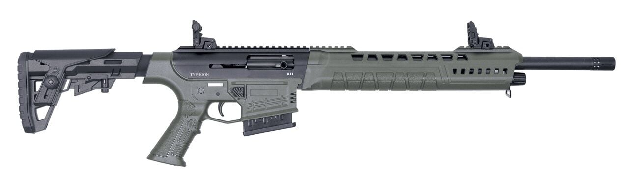 Typhoon XII  Od-Yeşil 12 Cal. Şarjörlü Av Tüfeği
