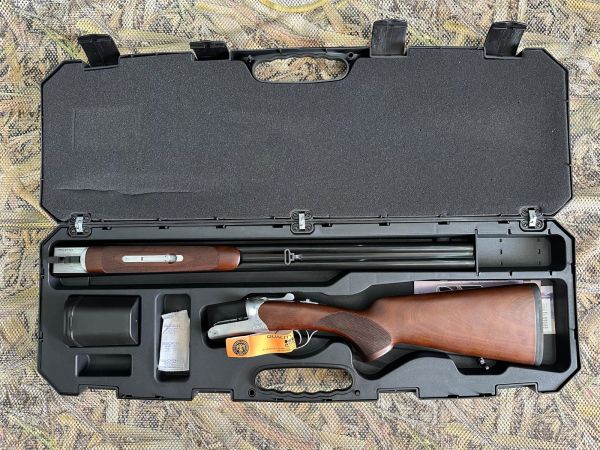 Huğlu 200 A 12/20 Beyaz Çifte Av Tüfeği