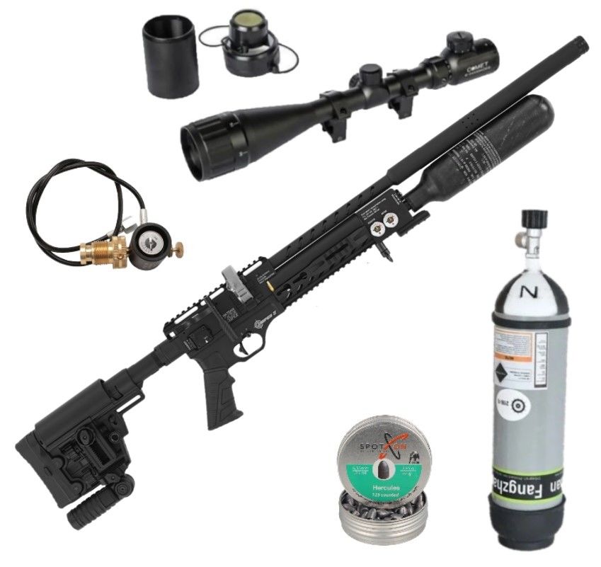 Hatsan Factor Snıper S Pcp Havalı Tüfek Seti