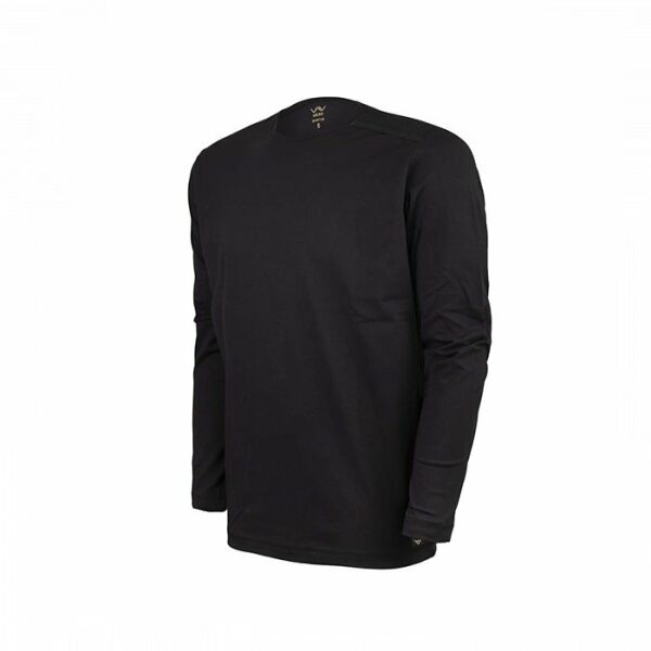 VAV Baseti-04 Uzun Kol Sweatshirt Siyah S